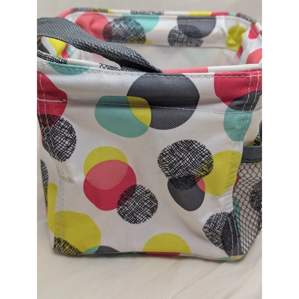 Thirty One All Caddy Circle Neon Colors‎ Tote Storage